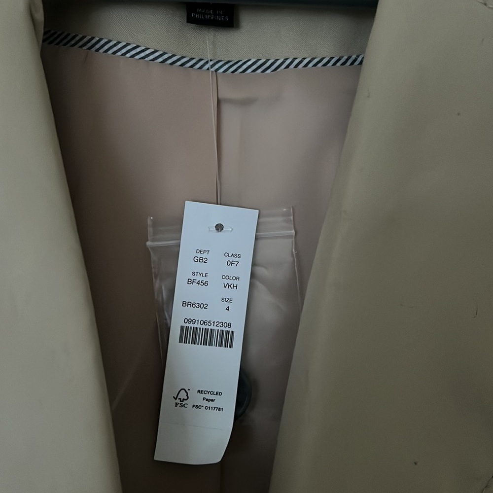 Brand New J. Crew Trench - Picture 2 of 3